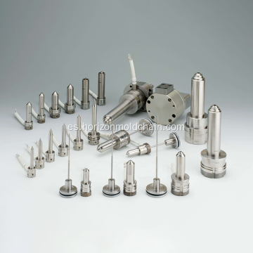 Piezas estándar de moldes de inyección médicos.